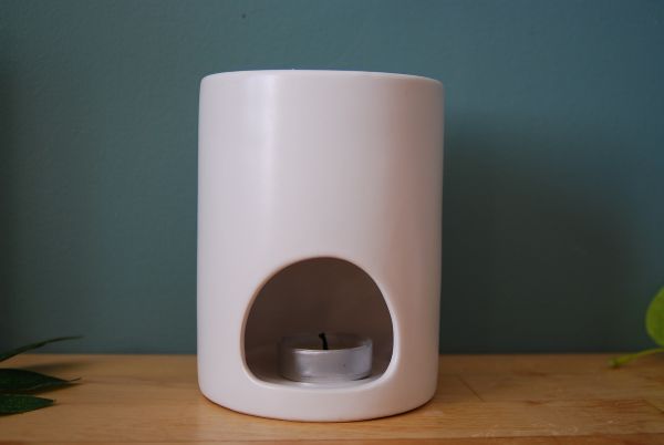 brule parfum céramique blanc